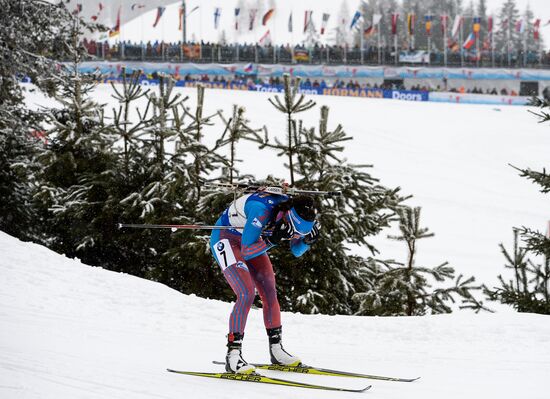 IBU World Championships. Women's relay