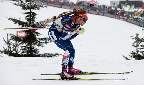 IBU World Championships. Women's relay