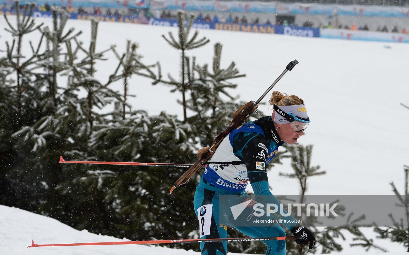 IBU World Championships. Women's relay