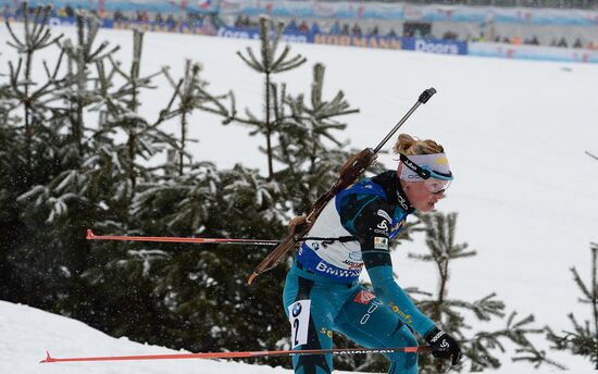 IBU World Championships. Women's relay