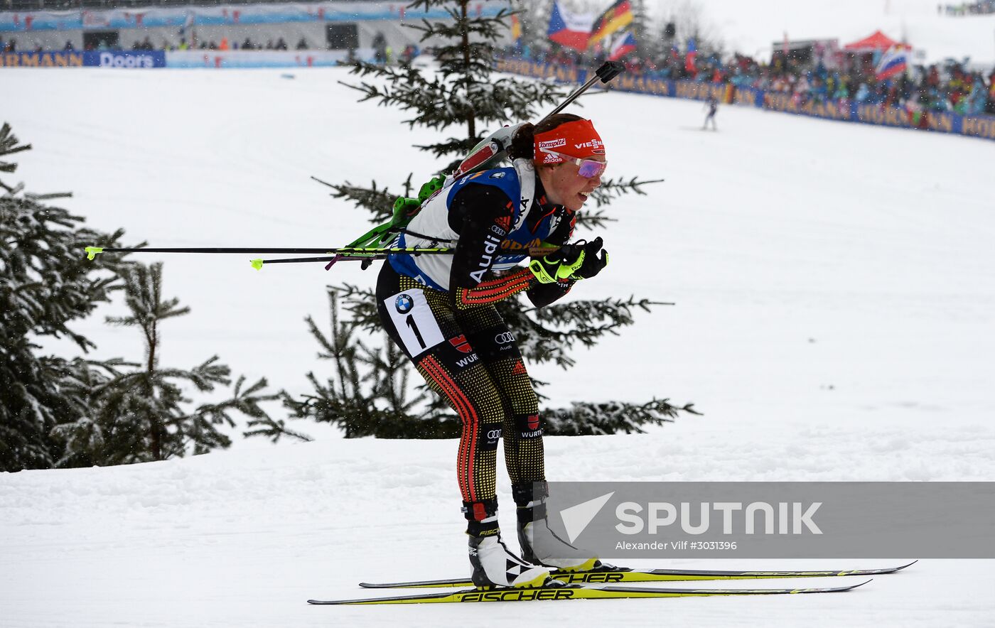 IBU World Championships. Women's relay