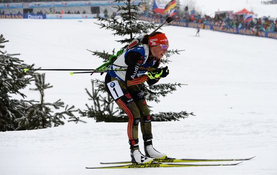 IBU World Championships. Women's relay