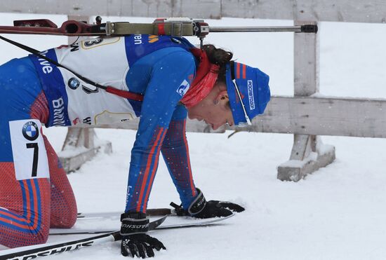 IBU World Championships. Women's relay