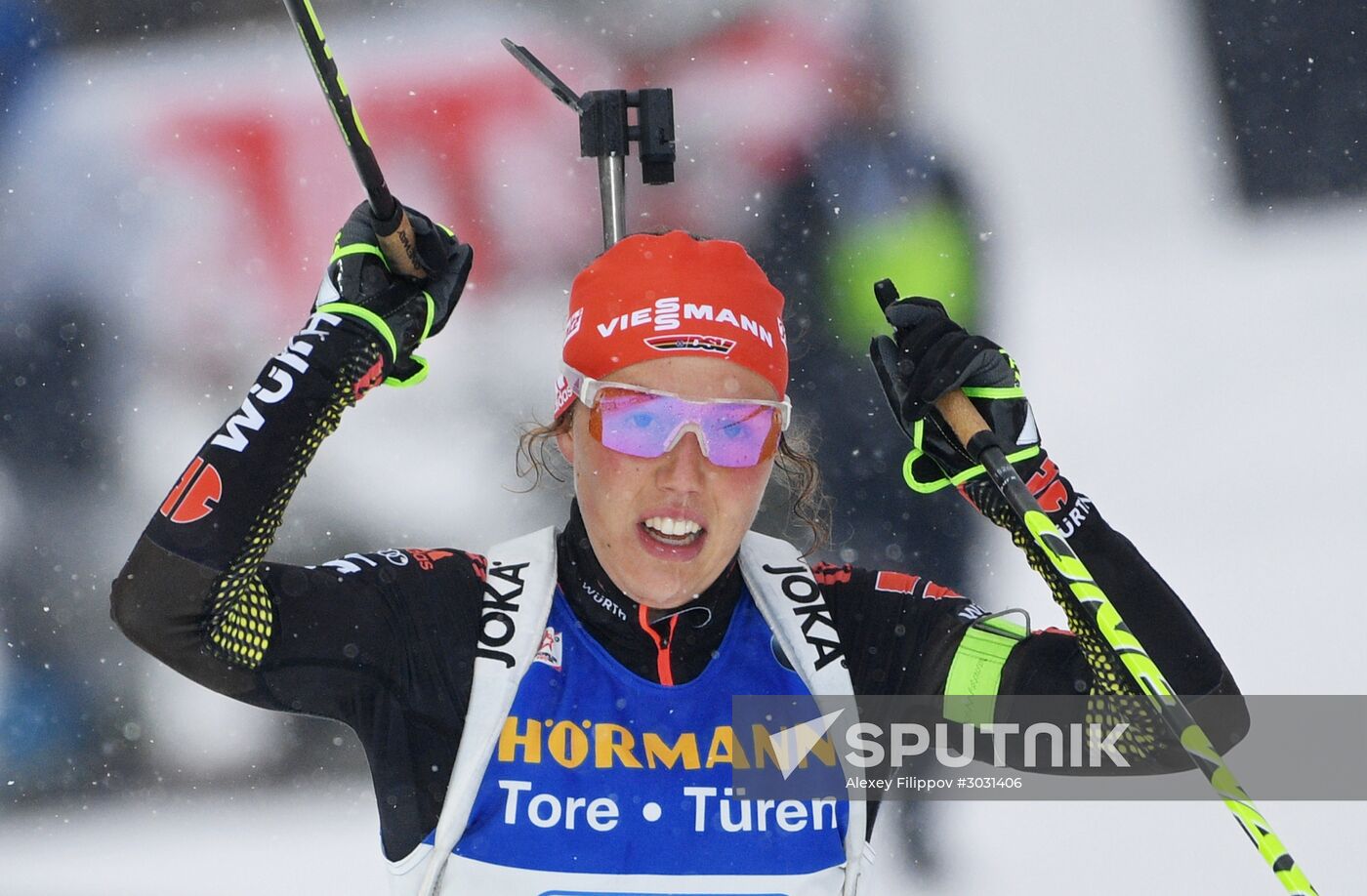 IBU World Championships. Women's relay