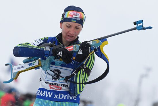 IBU World Championships. Women's relay