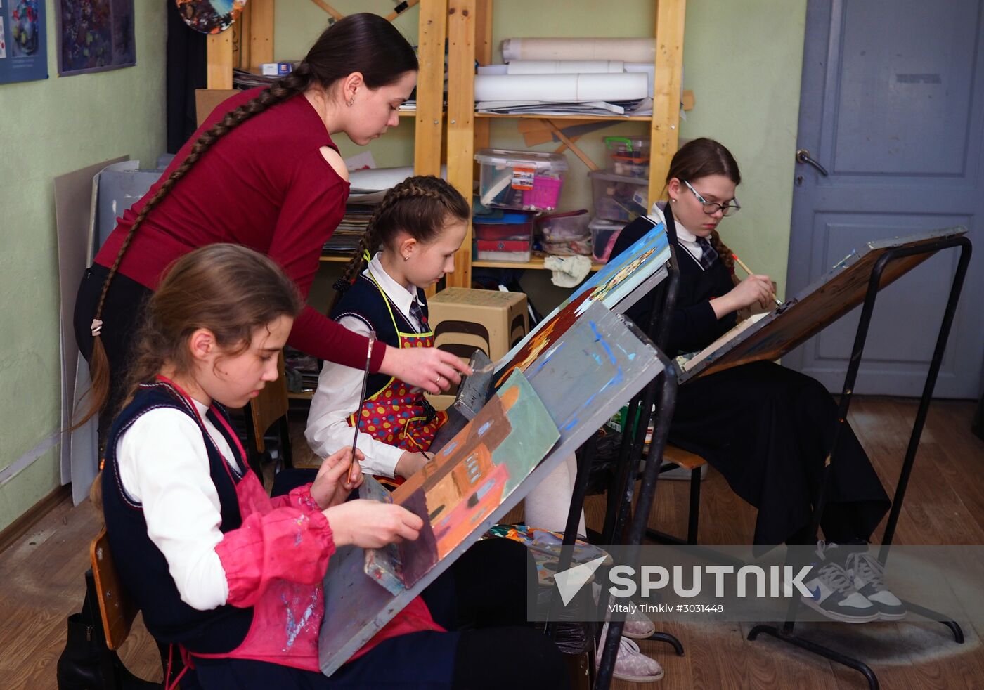 Zakharchenko residential arts school for gifted children in Krasnodar