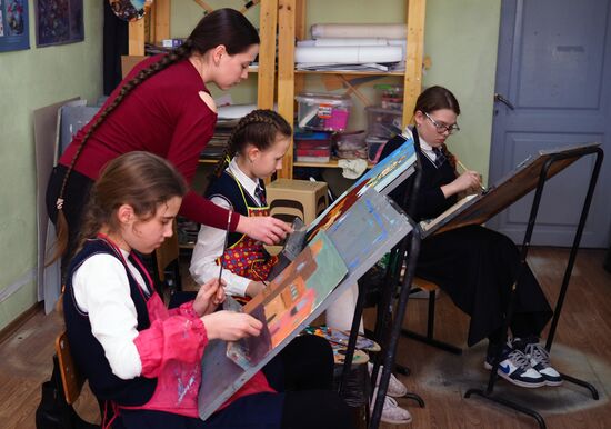 Zakharchenko residential arts school for gifted children in Krasnodar