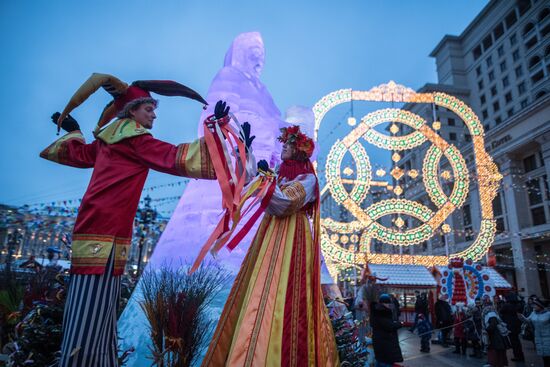 Opening of the Moscow Maslenitsa festival