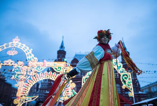 Opening of the Moscow Maslenitsa festival