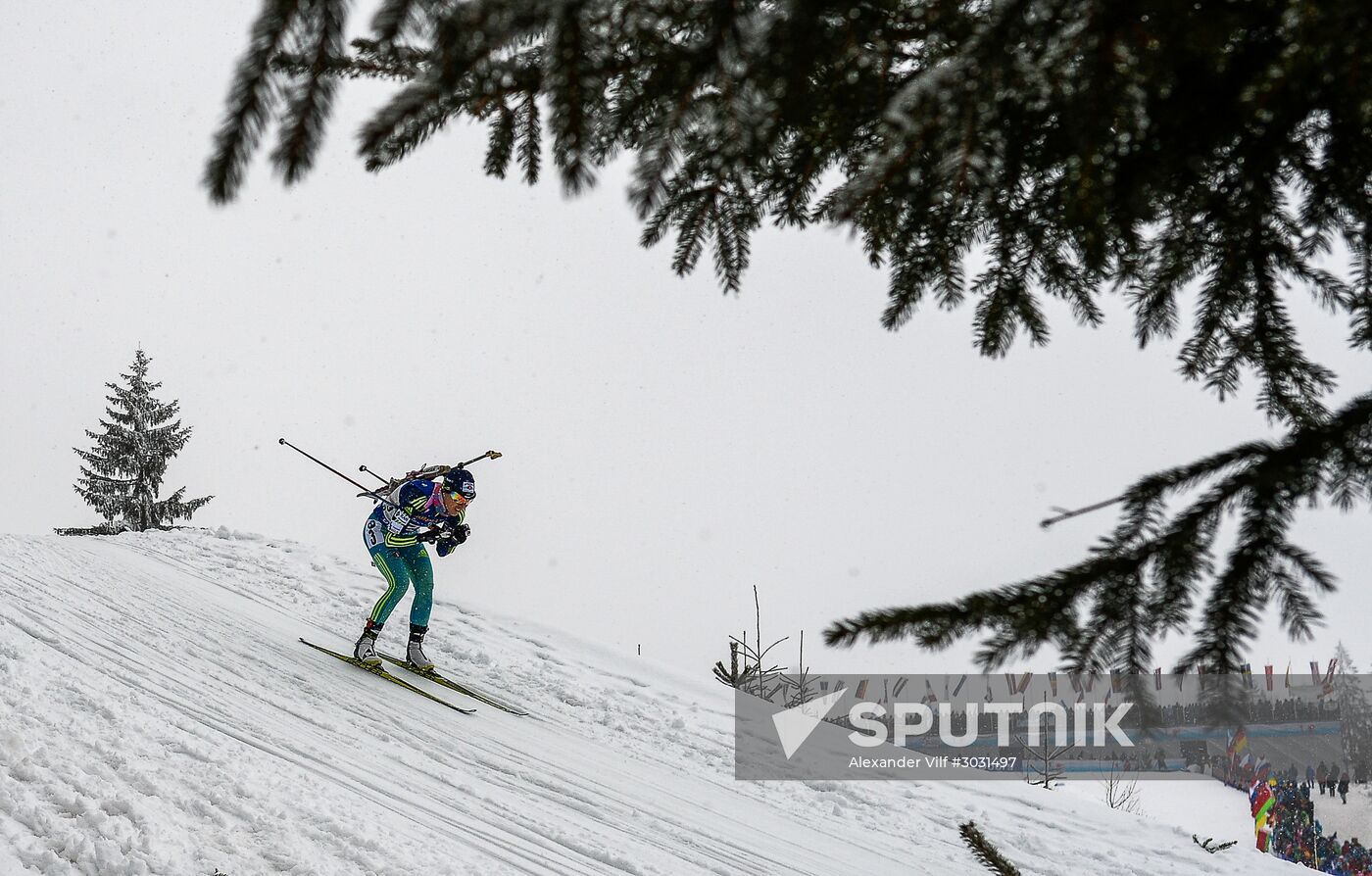 IBU World Championships. Women's relay