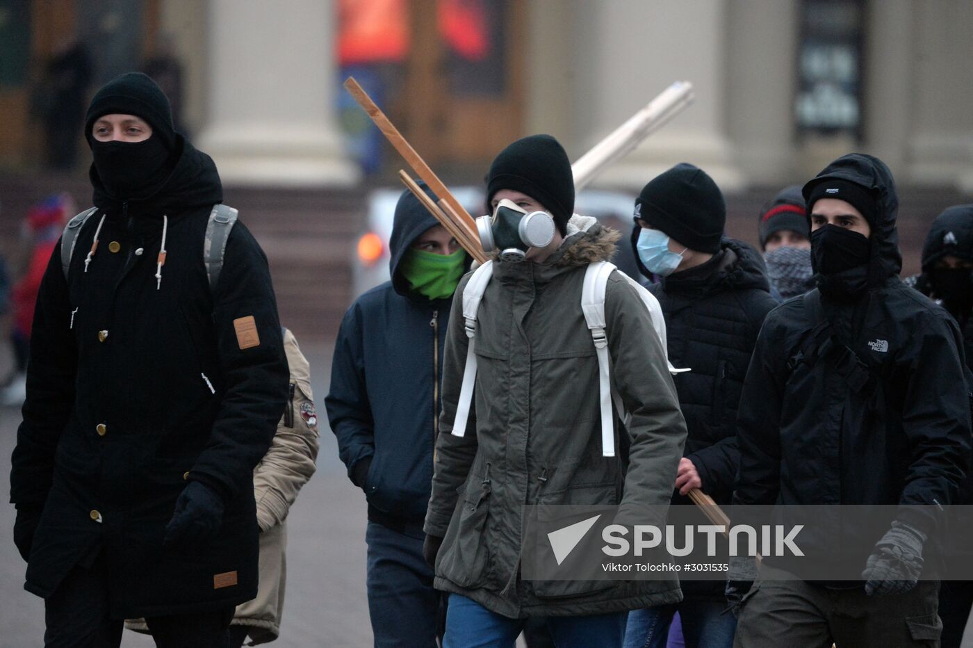 Rally against "decree on social parasites" in Minsk