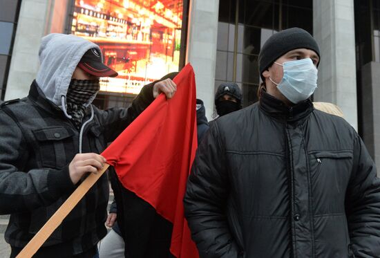 Rally against "decree on social parasites" in Minsk