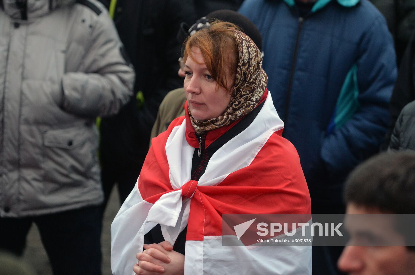 Rally against "decree on social parasites" in Minsk