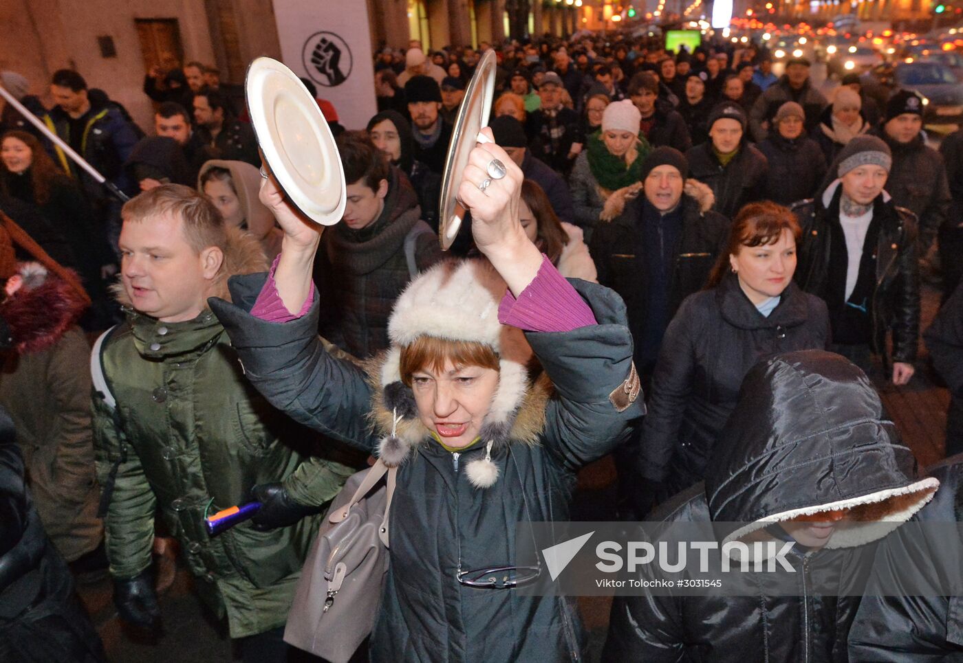 Rally against "decree on social parasites" in Minsk