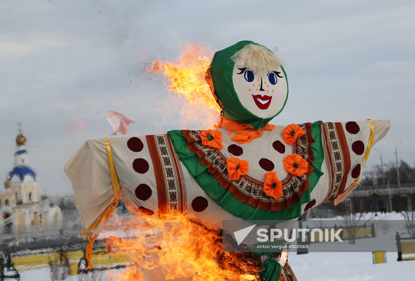 "Pancake & Cheese Fun" Shrovetide festivities in Belgorod