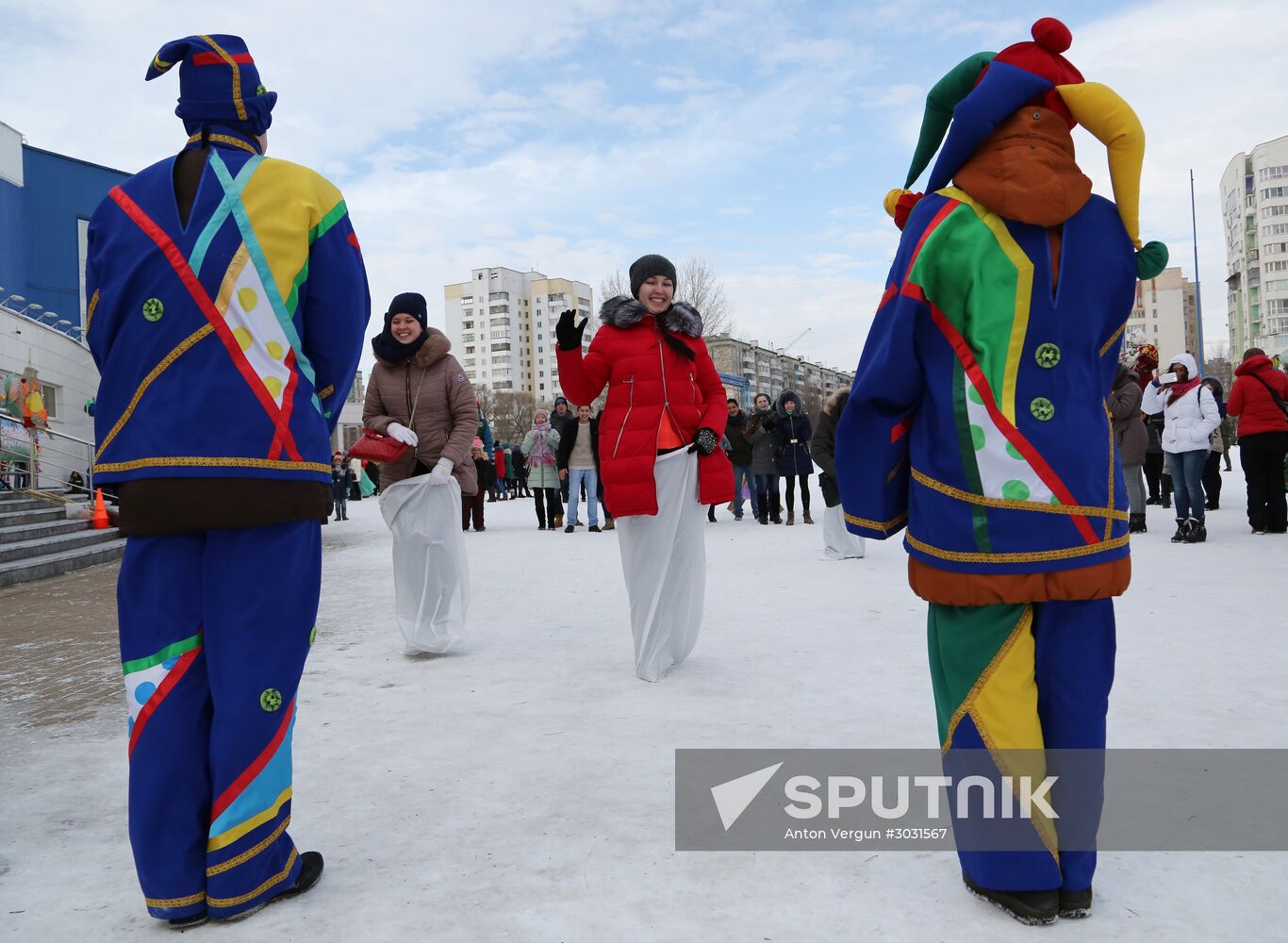 "Pancake & Cheese Fun" Shrovetide festiicties in Belgorod