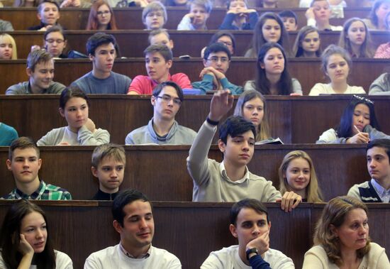 Nation-wide lesson on environment in Russia