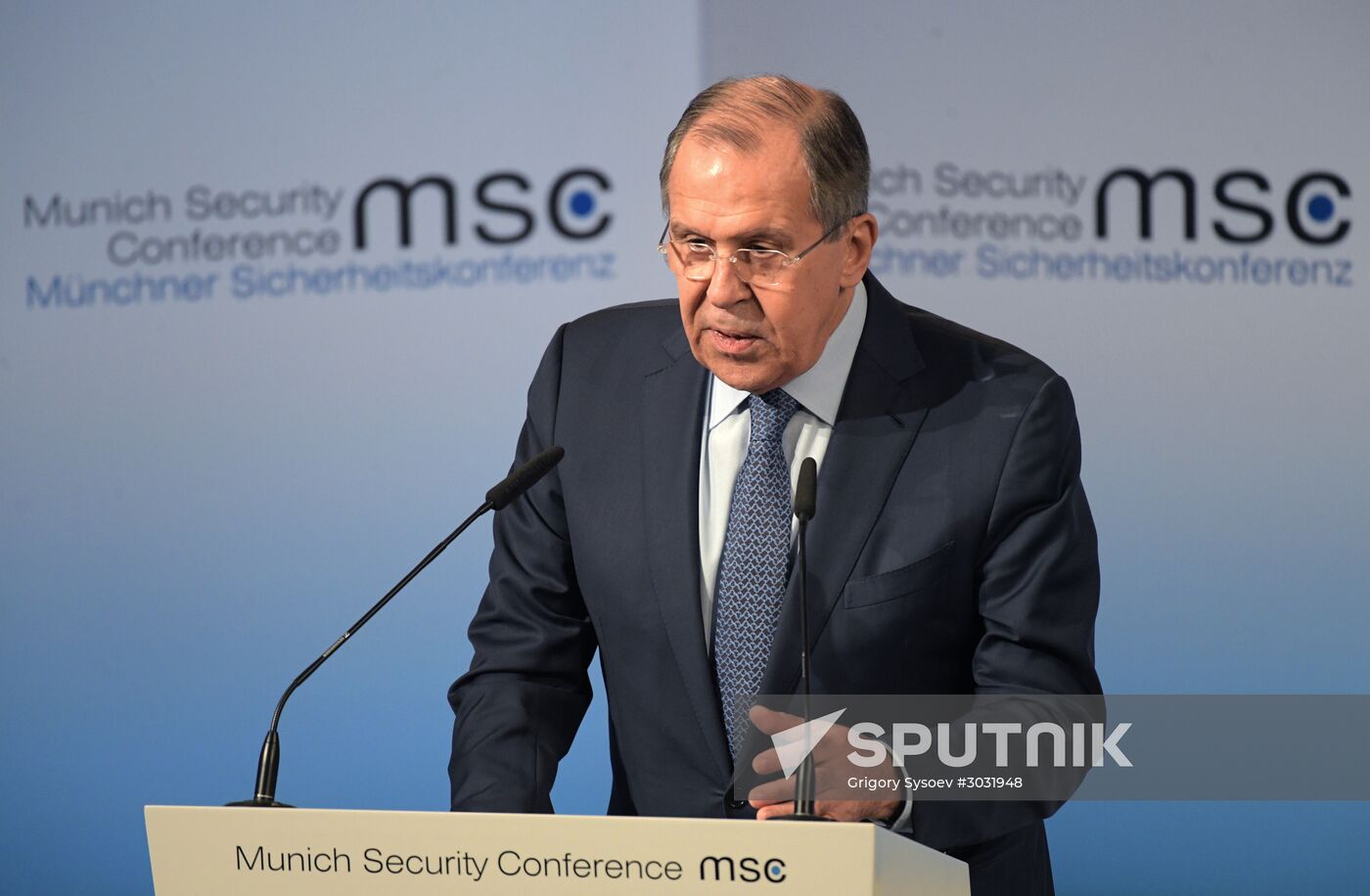 Russian Foreign Minister Sergei Lavrov attends 53rd Munich Security Conference