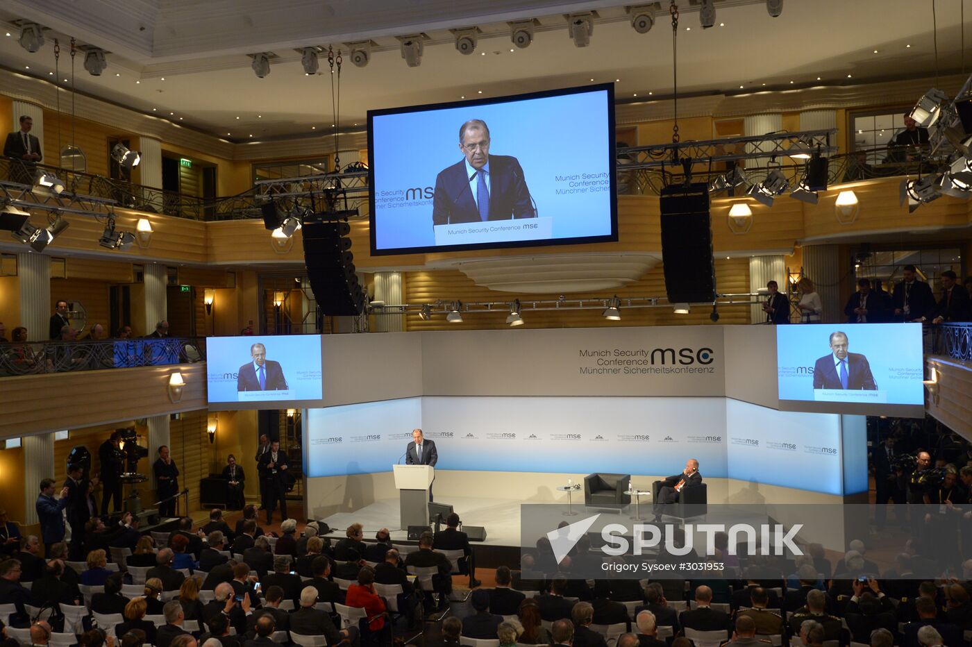 Russian Foreign Minister Sergei Lavrov attends 53rd Munich Security Conference