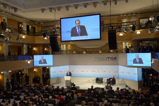 Russian Foreign Minister Sergei Lavrov attends 53rd Munich Security Conference