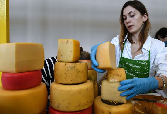 Cheese festival at VDNKh