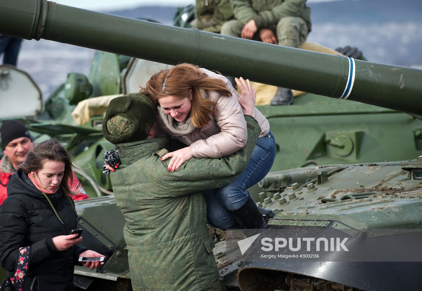 Exhibition performances by soldiers of Black Sea Fleet devoted to Defender of the Fatherland Day