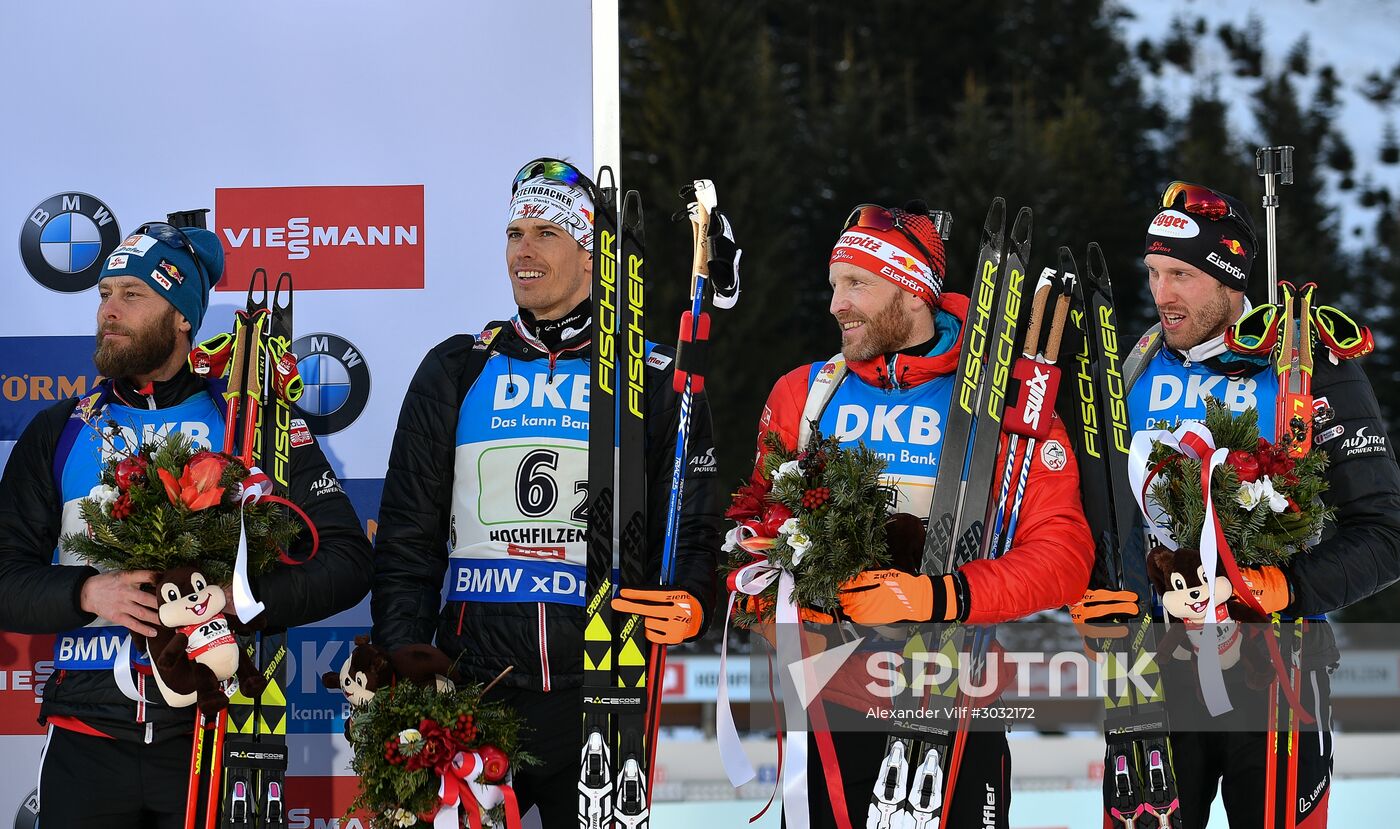 IBU World Championships. Men's relay