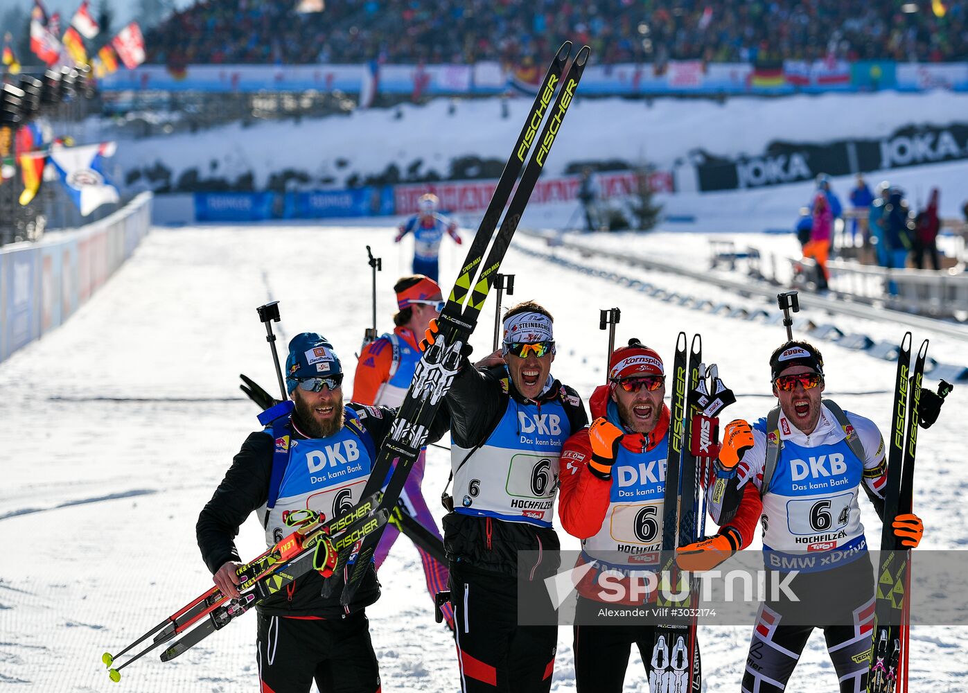IBU World Championships. Men's relay
