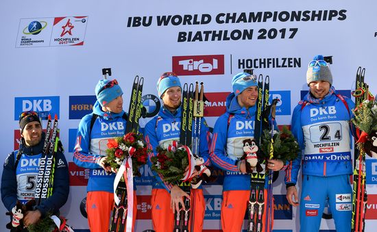 IBU World Championships. Men's relay