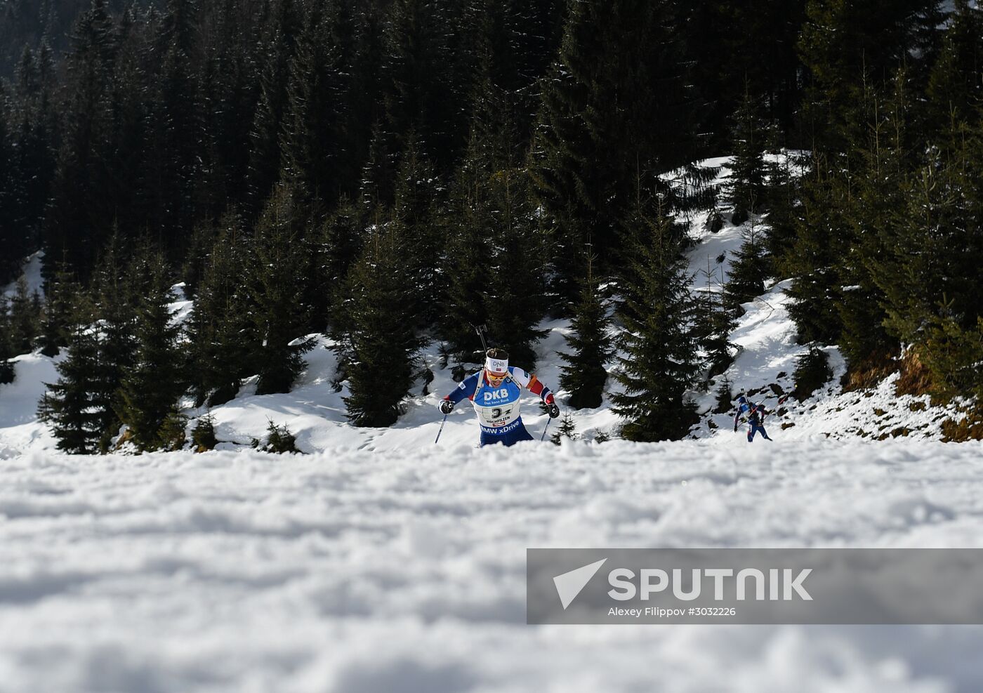 Biathlon World Championships. Men's relay
