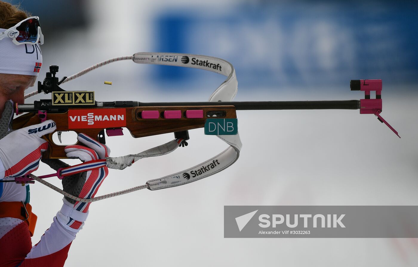 Biathlon World Championships. Men's relay