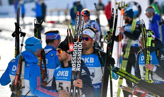 IBU World Championships. Men's relay