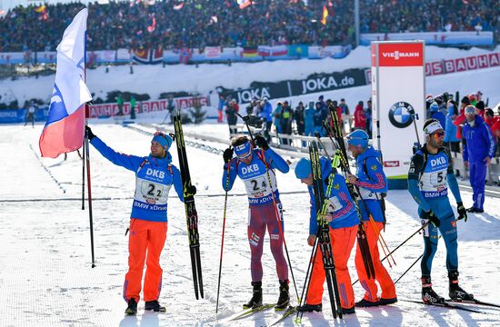 IBU World Championships. Men's relay