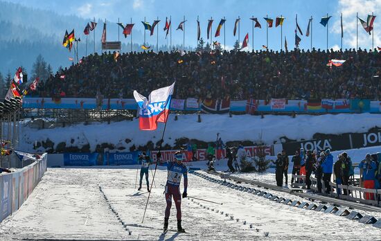 IBU World Championships. Men's relay