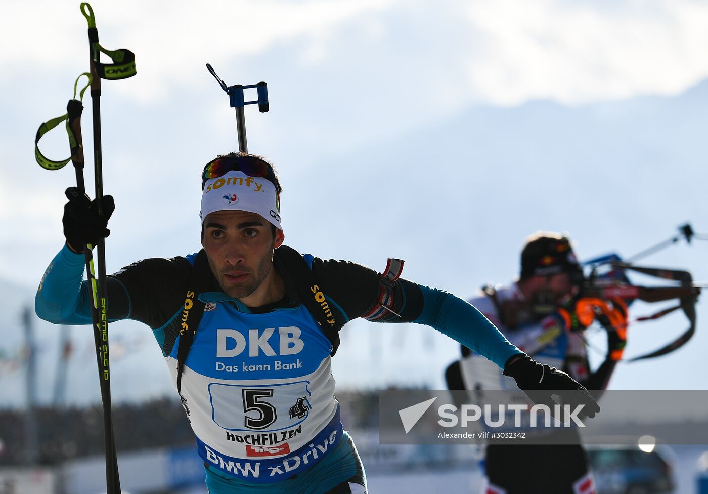 Biathlon World Championships. Men's relay