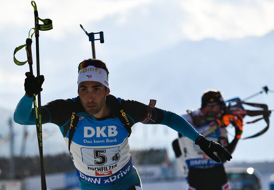 Biathlon World Championships. Men's relay