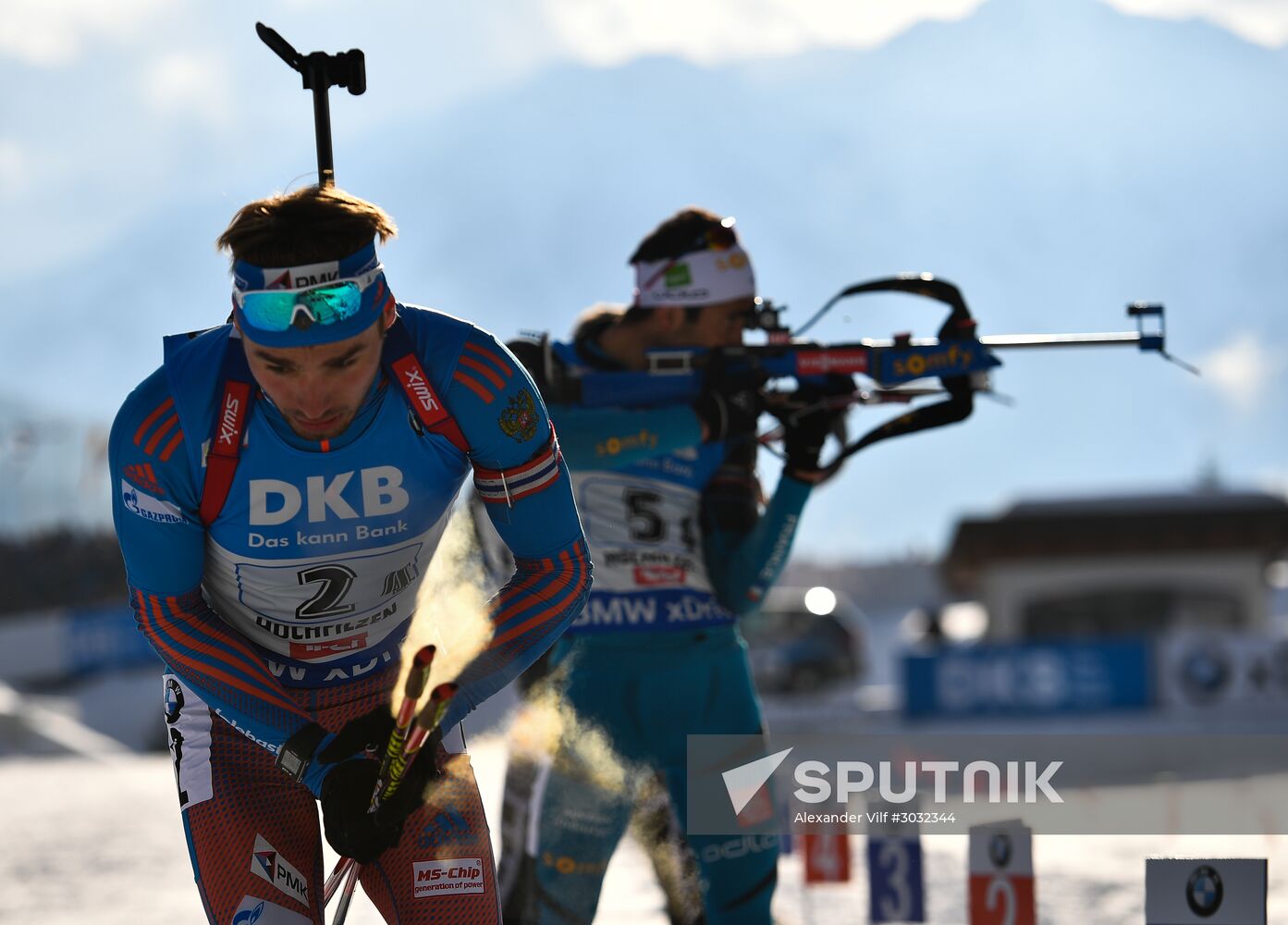 Biathlon World Championships. Men's relay