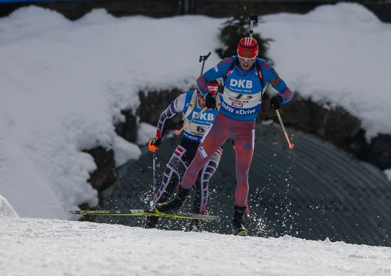 Biathlon World Championships. Men's relay