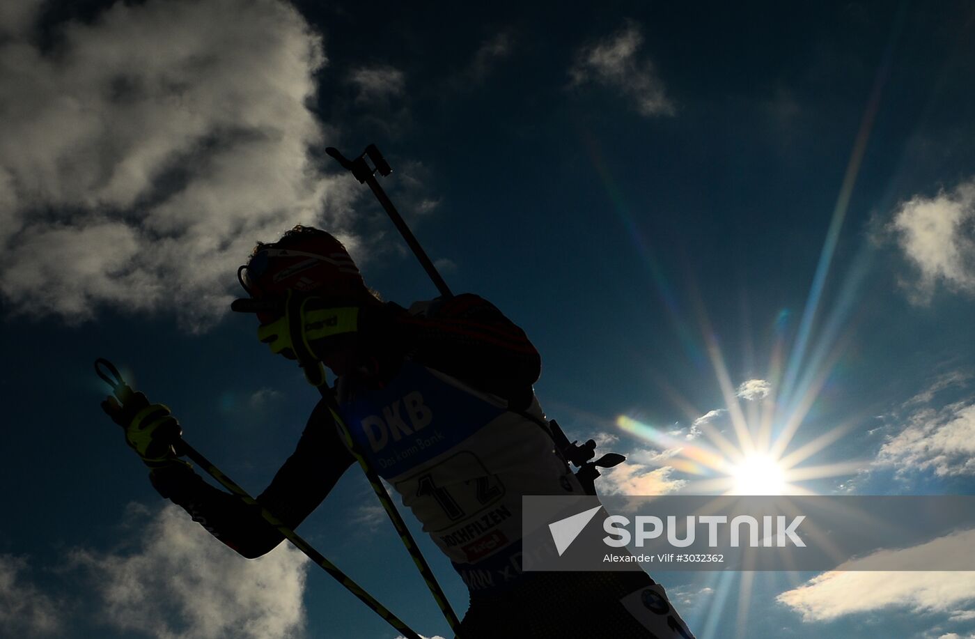 Biathlon World Championships. Men's relay