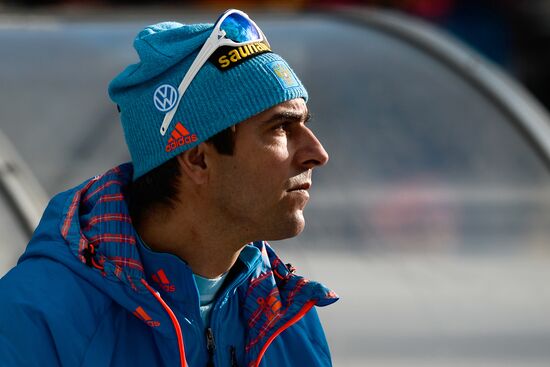 Biathlon World Championships. Men's relay