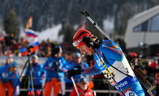 IBU World Championships. Men's relay
