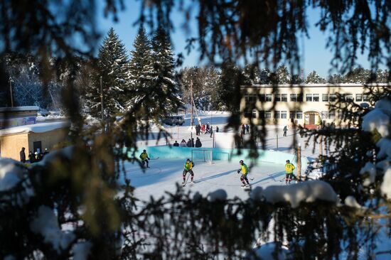 Rural sports tournament in Omsk Region