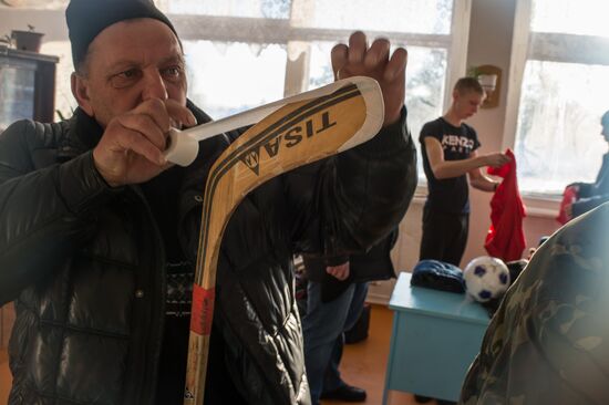 Rural sports tournament in Omsk Region