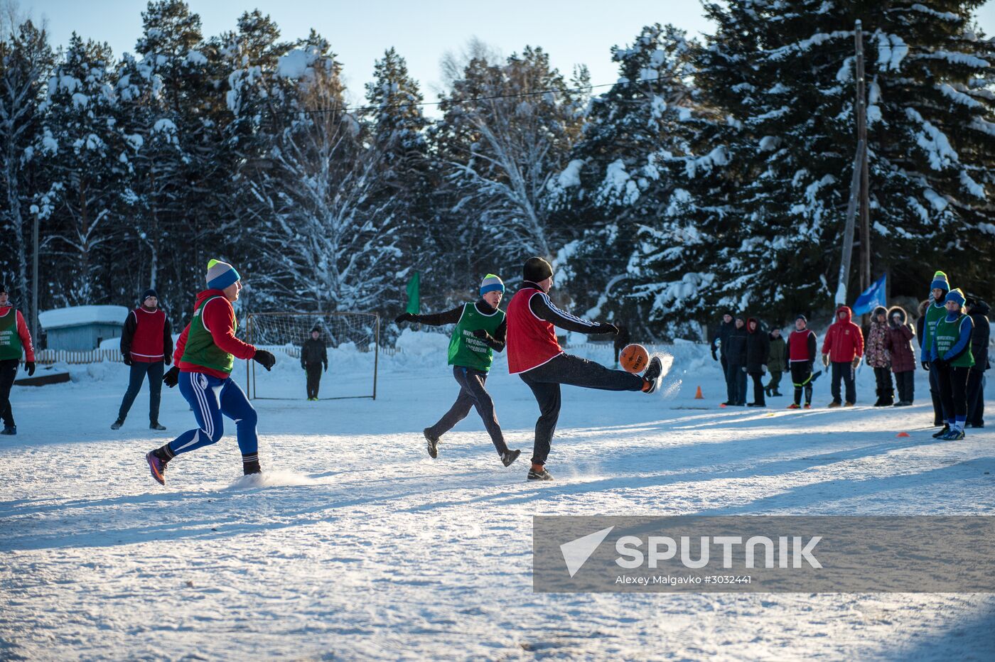 Rural sports tournament in Omsk Region