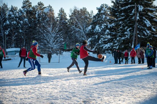 Rural sports tournament in Omsk Region