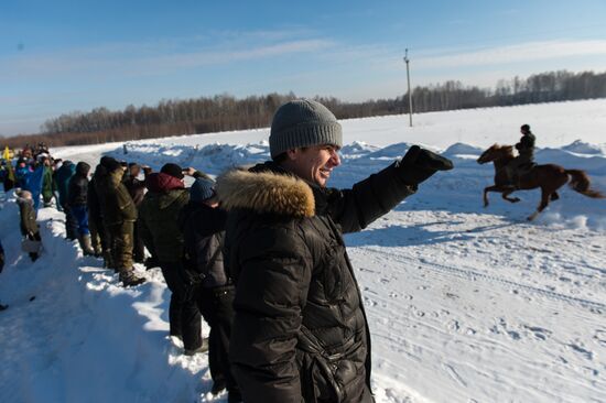 Rural sports tournament in Omsk Region