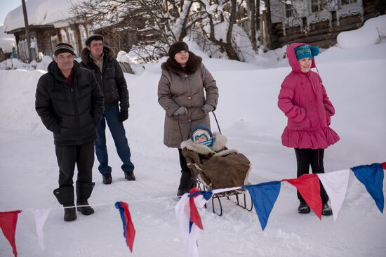 Rural sports tournament in Omsk Region