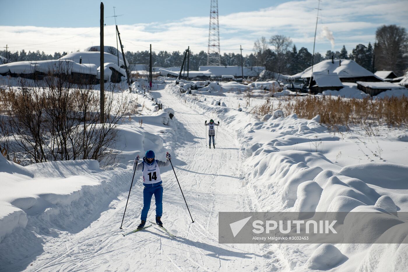 Rural sports tournament in Omsk Region
