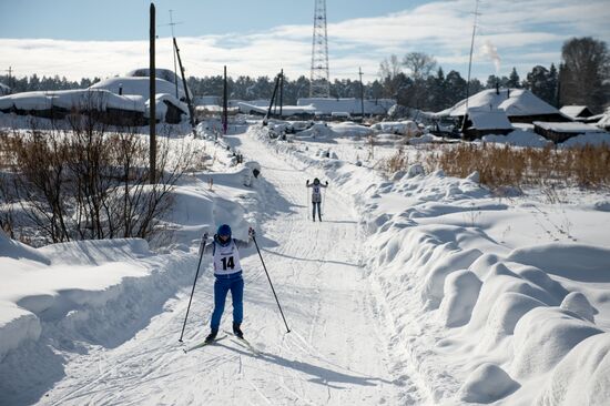 Rural sports tournament in Omsk Region