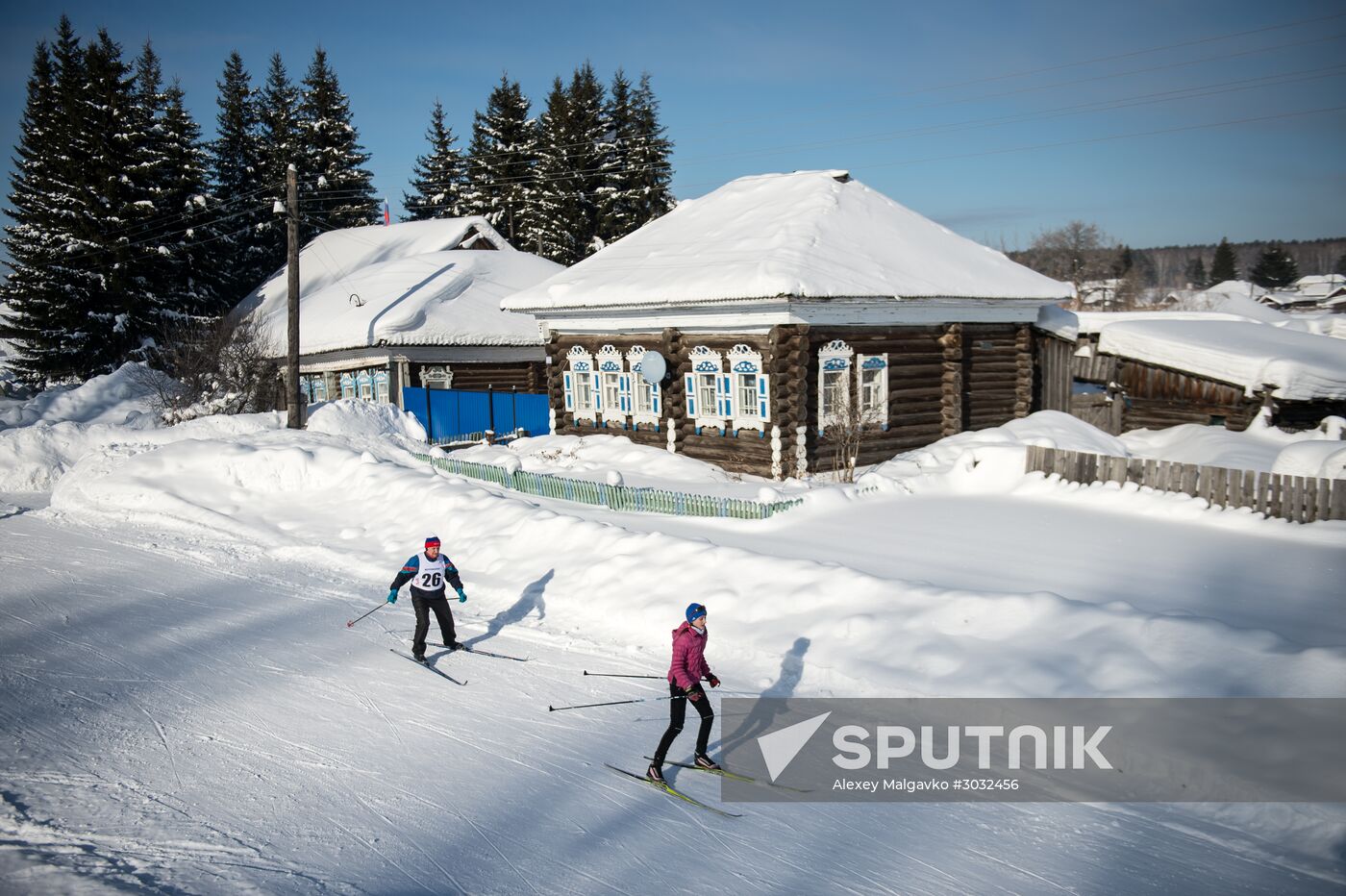 Rural sports tournament in Omsk Region